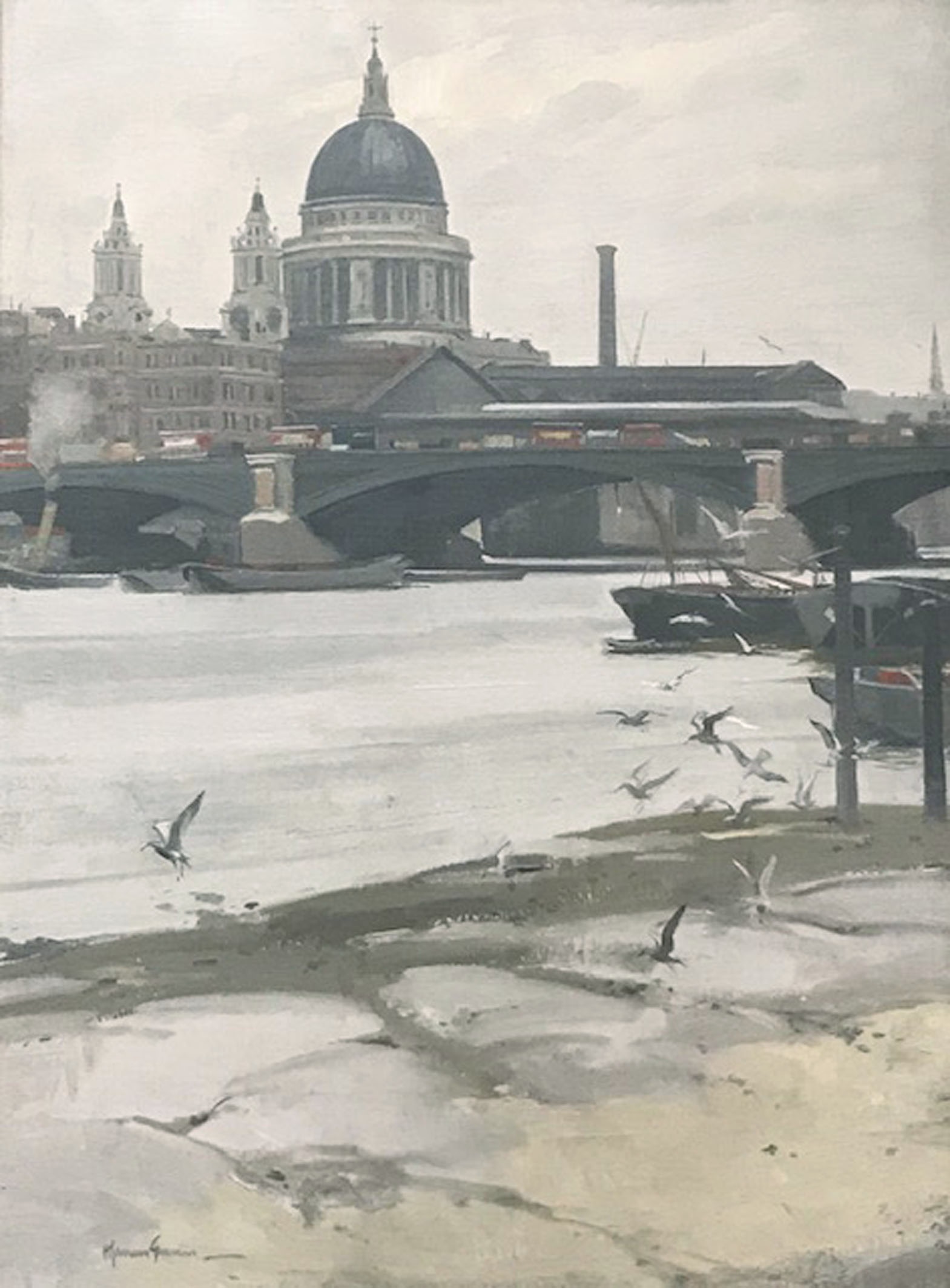 St. Paul’s from the Oxo Wharf